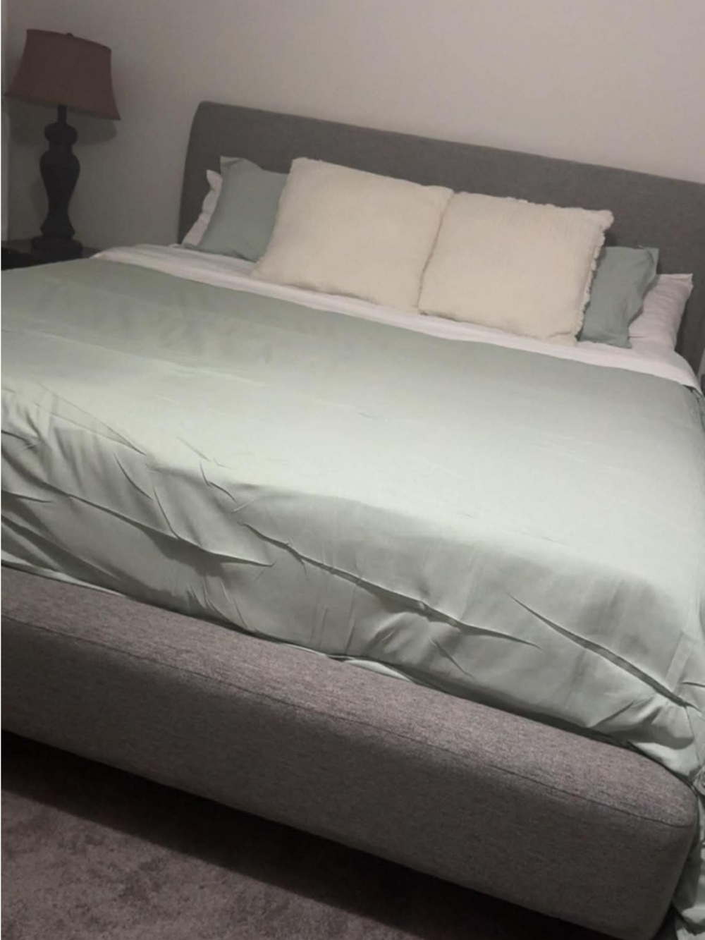 Calming Sage Green Oversized King Comforter Set